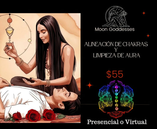 Alineación de Chakras y limpieza de aura (Chakra Alignment & Aura Cleansing)