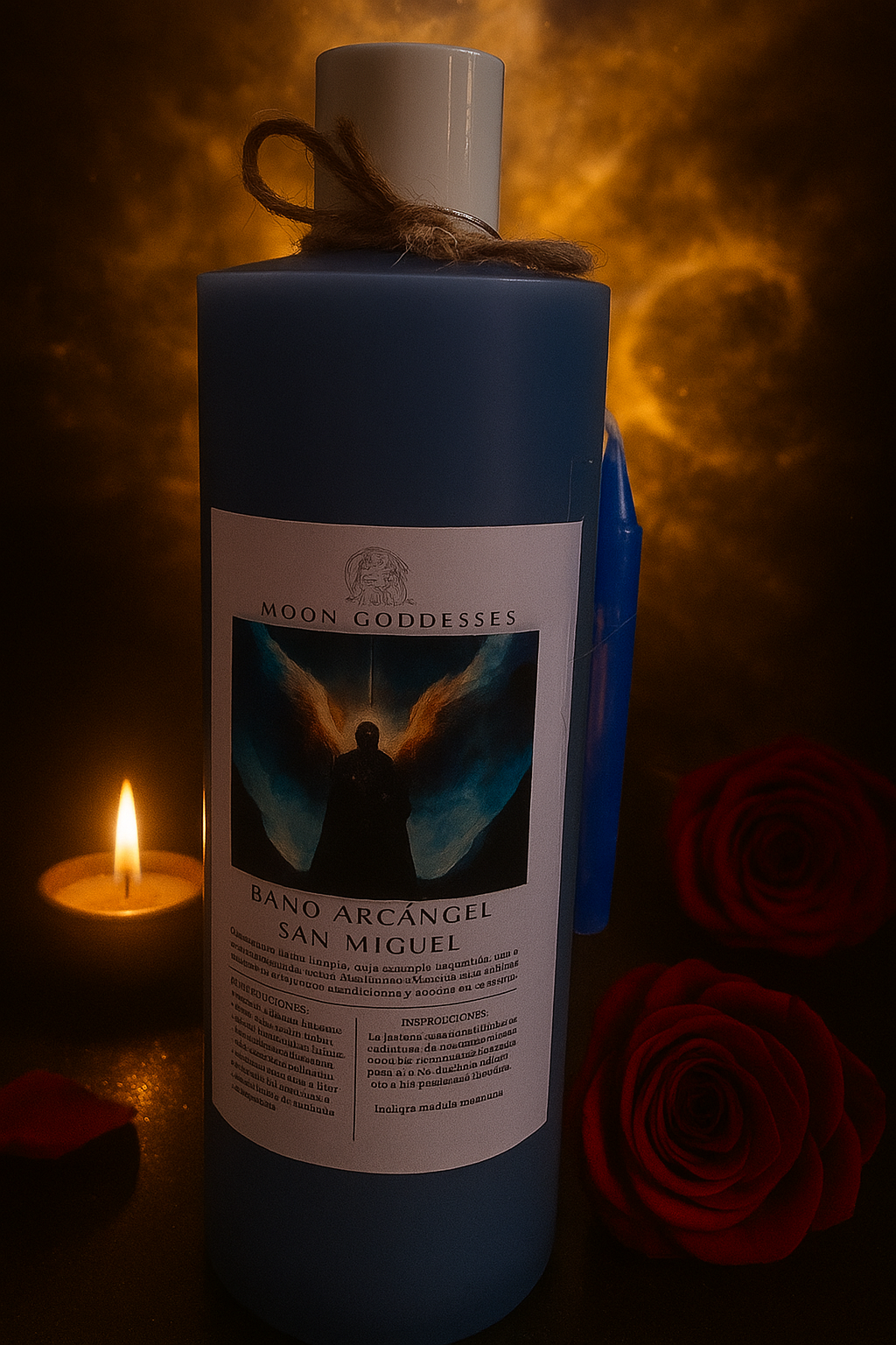 🔥🗡️ Baño de San Miguel – Corte, Protección y Justicia Divina.