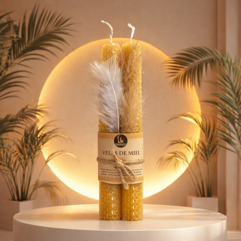 Velas de miel (paquete de 2)