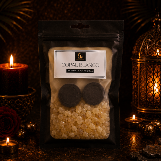 Copal resin & Charcoal