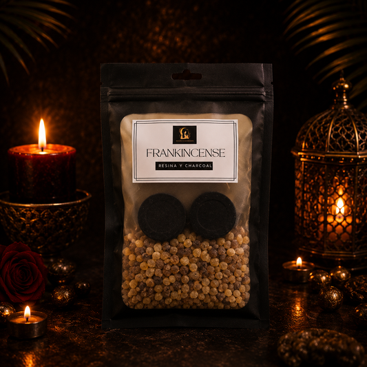 Frankincense Resin & charcoal